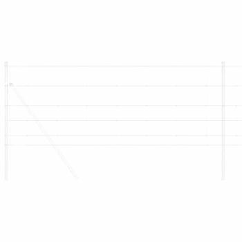 Weidezaun 0.8x50 m Galvanisierter Stahl