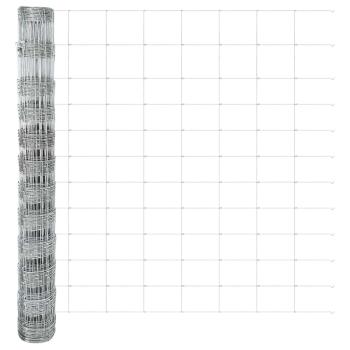 Feldzaun 1,2x50 m Galvanisierter Stahl