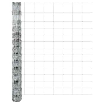 Feldzaun 1,4x50 m galvanisierter Stahl