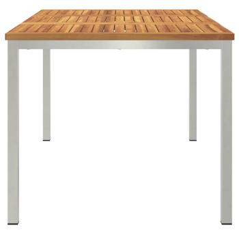 Esstisch 150x90x75 cm Massivholz Akazie