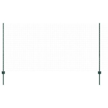 Eingebetteter Zaunpfosten 5 Stk. Grün 160 cm