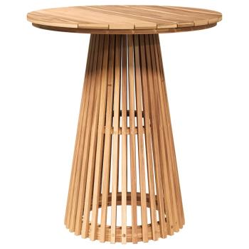 ARDEBO.de - Gartentisch Ø70x75 cm Massivholz Teak