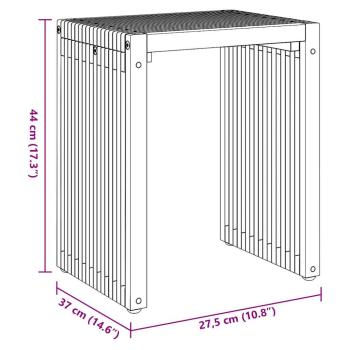 Garten Nest von Beistelltischen 3 Stück Massivholz Teak