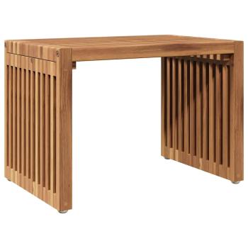 Gartentisch 50x32.5x35 cm Teak Massivholz