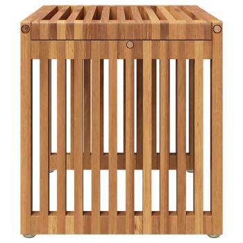 Gartentisch 50x32.5x35 cm Teak Massivholz