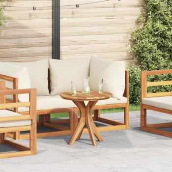 ARDEBO.de - Gartencouchtisch Ø55x51 cm Massivholz Teak