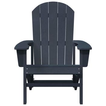 Adirondack-Stuhl Marineblau 74x82x91 cm HDPE
