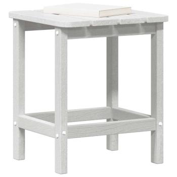 Adirondack Beistelltisch Weiß 38x38x45 cm HDPE