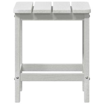 Adirondack Beistelltisch Weiß 38x38x45 cm HDPE