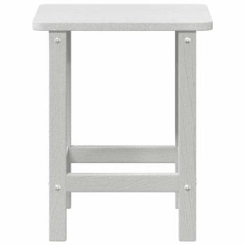 Adirondack Beistelltisch Weiß 38x38x45 cm HDPE