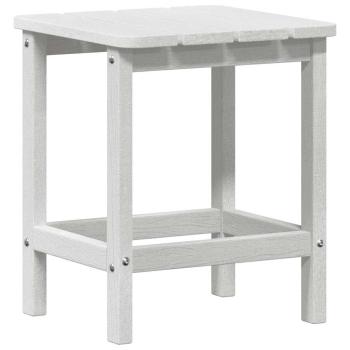 Adirondack Beistelltisch Weiß 38x38x45 cm HDPE