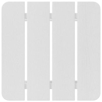 Adirondack Beistelltisch Weiß 38x38x45 cm HDPE