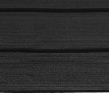 Bootsboden Selbstklebend Dunkelgrau & Schwarz 240x90 cm EVA-Schaum
