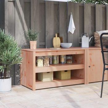 ARDEBO.de - Outdoor Küchenschrank 106x55x64 cm aus massivem Douglas
