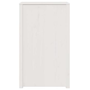 Küchenschrank Weiß 55x55x92 cm Massivholz Kiefer