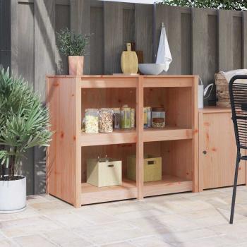 ARDEBO.de - Außenküchenschrank 106x55x92 cm Massives Douglasienholz