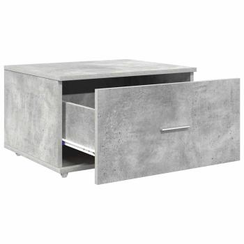 Schubladenschrank Beton grau Beton Mittel Türen