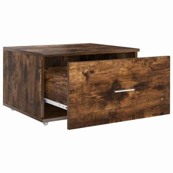 Schubladenschrank Geräucherte Eiche MDF mit Furnier