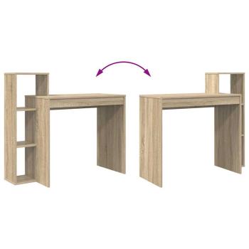 Schreibtisch Sonoma Eiche Spanplatte Mittel