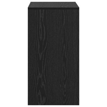 Schreibtisch Schwarzes Eichenholz Holzwerkstoff 60 x 40 x 76 cm