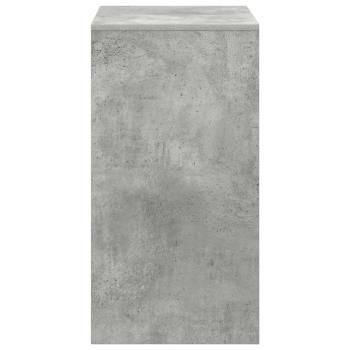 Schreibtisch Beton grau Spanplatte 60 x 40 x 76 cm Schreibtisch
