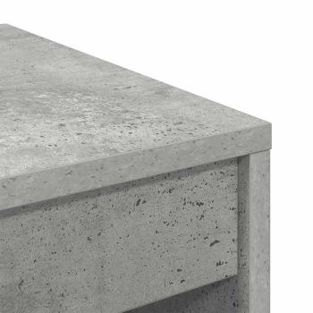 Schreibtisch Beton grau Spanplatte 60 x 40 x 76 cm Schreibtisch