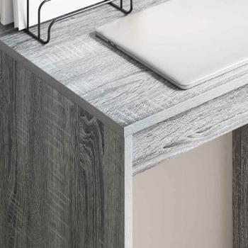 Schreibtisch Grauer Sonoma Spanplatte 60 x 40 x 76 cm