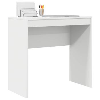 Schreibtisch Weiß MDF 80 x 40 x 76 cm Schlicht Schreibtisch