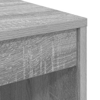 Schreibtisch Grau Sonoma Holzwerkstoff 80 x 40 x 76 cm Einfach