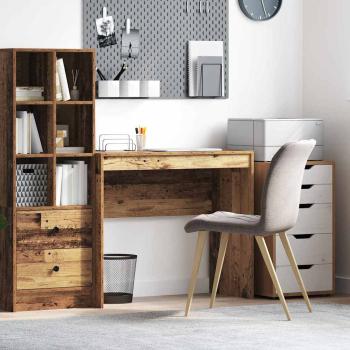 ARDEBO.de - Schreibtisch Alter Holz Holzwerkstoff 90 x 40 x 76 cm Langlebig