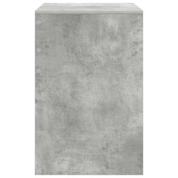 Schreibtisch Beton grau MDF mit Betonoptik 70 x 50 x 76 cm