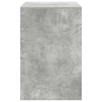 Schreibtisch Beton Grau 80x50x76 cm Spanplatte