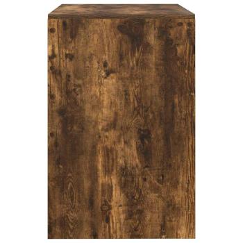 Schreibtisch Geräucherte Eiche 80x50x76 cm Ingenieure Holz