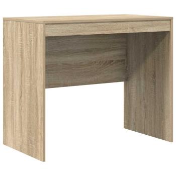 Schreibtisch Sonoma Eiche Spanplatte 90 x 50 x 76 cm Einfach