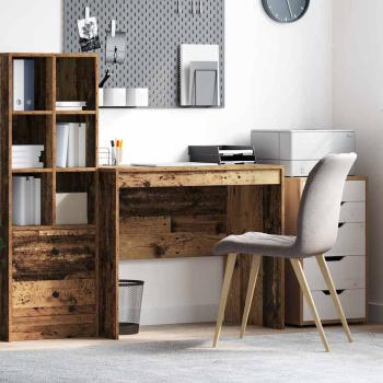 ARDEBO.de - Schreibtisch - Altholz Altholz Spanplatte 90 x 50 x 76 cm