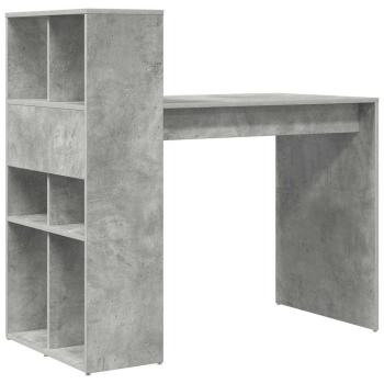 Schreibtisch Beton Grau Holzwerkstoff mit Betonoberfläche Mittel