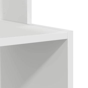Weißer Computertisch Weiß Spanplatte Standard Stauraum