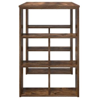 Eckschreibtisch Geräucherte Eiche Holzwerkstoff Mittel