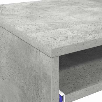 Computertisch Beton grau Spanplatte Betontisch Rechteckig