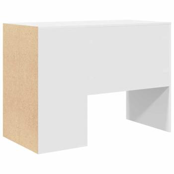 Schreibtisch Weiß Holzwerkstoff Mittel Stauraum Rechteckig