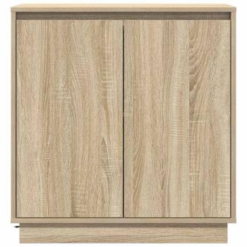 Sideboard mit LED in Sonoma Eiche - 71 x 34,5 x 75 cm - Hergestellt aus Holzwerkstoff