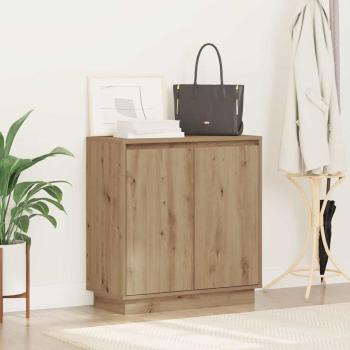 LED Sideboard Artisan Eiche 71x34,5x75 cm Holzwerkstoff