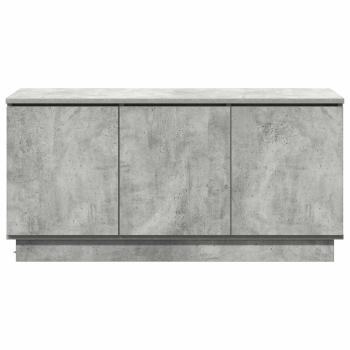 TV-Schrank Beton grau 100x38x49 cm Holzwerkstoff