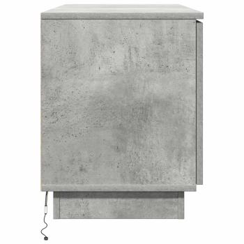 TV-Schrank Beton grau 100x38x49 cm Holzwerkstoff