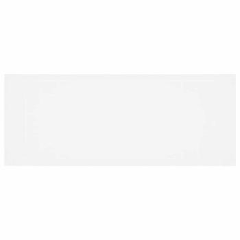 Gartentisch Weiß 250x100x73 cm Poly Rattan