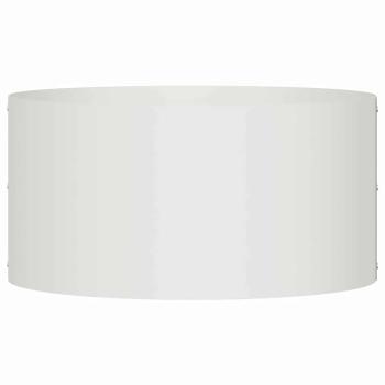 Großer weißer Metalltopf Weiß Metall Groß Pflanzgefäße