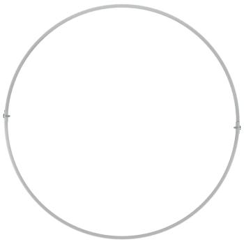 Großer weißer Metalltopf Weiß Metall Groß Pflanzgefäße