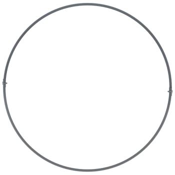 Anthrazit Metalltopf Anthrazit Metall 40 cm Durchmesser Langlebig