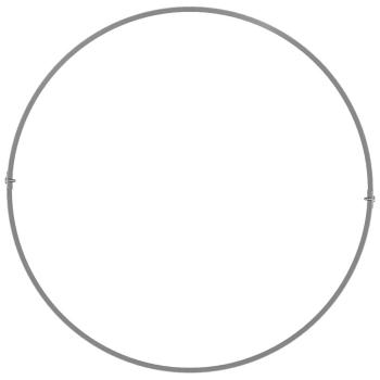 Grauer Metalltopf Galvanisiert Metall Klein Dekorative Intarsien