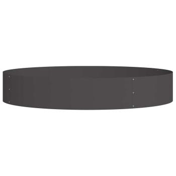 großer schwarzer Pflanztopf Schwarz Metall Groß